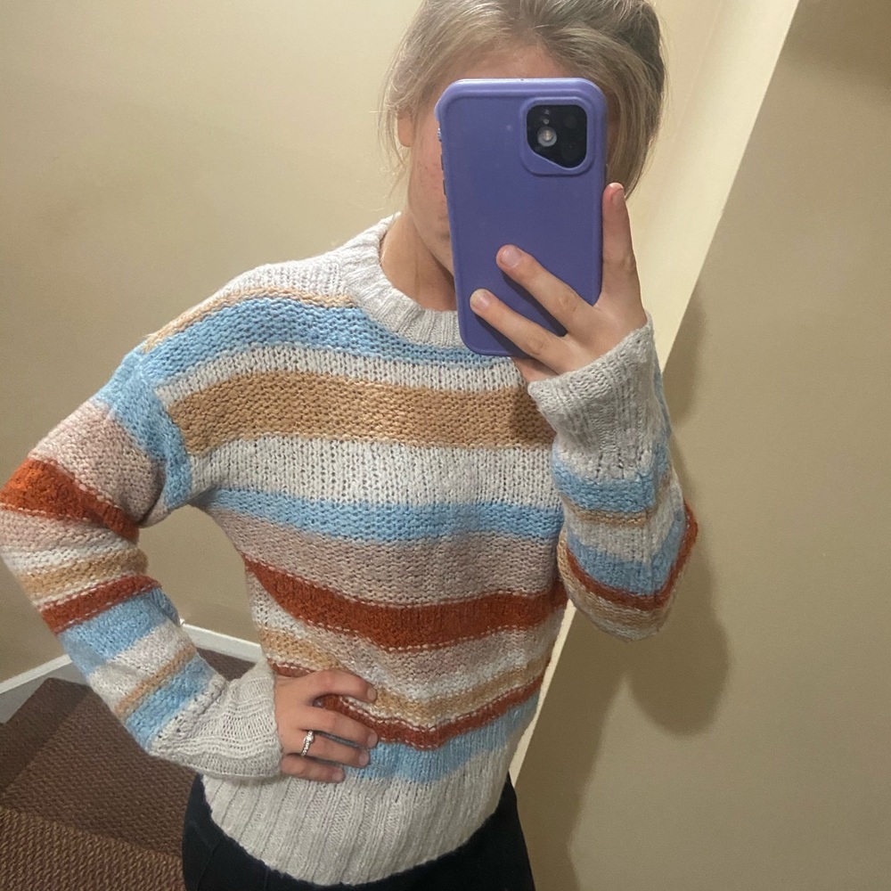 Striped Sweater | American Eagle